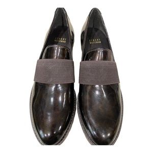 Stuart Weitzman brown patent loafers Women size 7